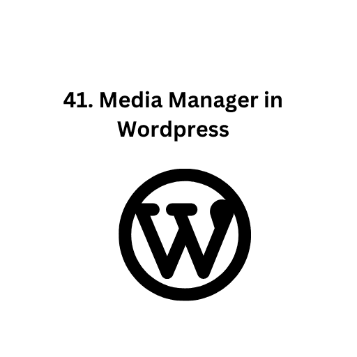 41. Media Manager in Wordpress